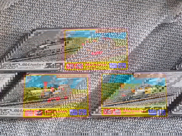 Μικρά τρενακια. Old Train Mini Club. Model Kit.
