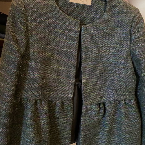 Uterque Blue Coat like new, size S