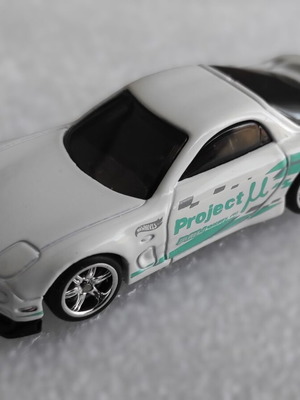 Hot Wheels Mazda Rx-7 Custom like new with modified wheels