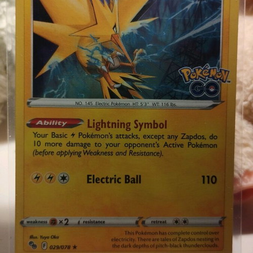 Pokemon Go cards new with Holo and Reverse Holo