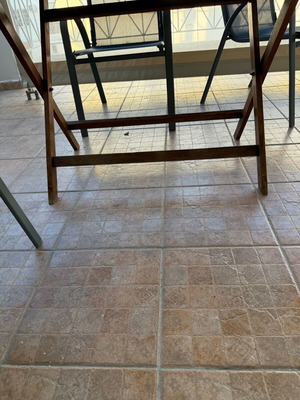 Wooden table like new
