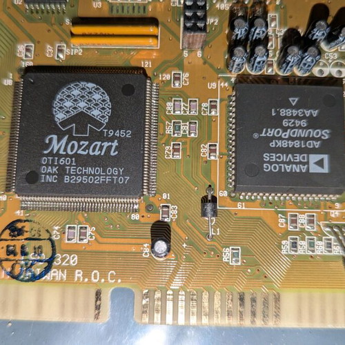 LXYCON LSO-320 Sound Booster Pro ISA 16 BIT sound card used