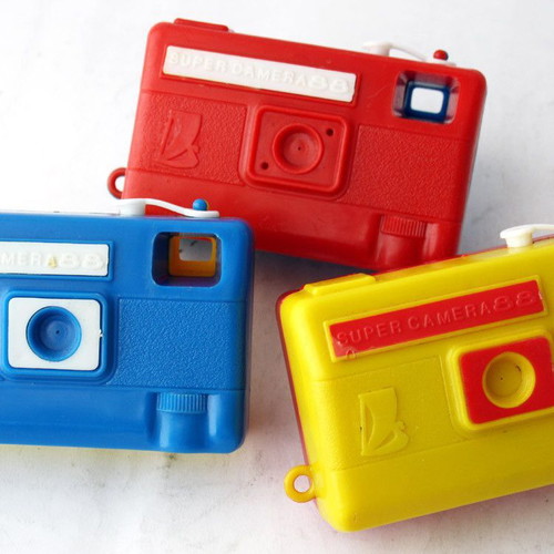 Vintage 70's Super Camera 88 water shooter water gun Biotsiοt Greece new