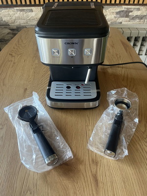 Καφετιέρα Espresso Crown CEM-1523 Black/Inox καινούργιο