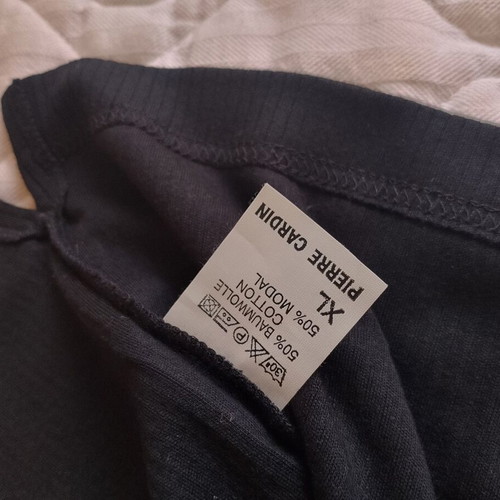 Pierre Cardin black blouse like new, size XL