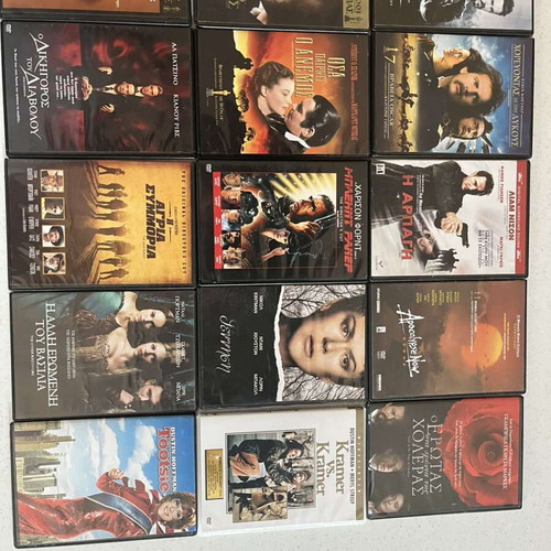 DVD set of 15 movies like new