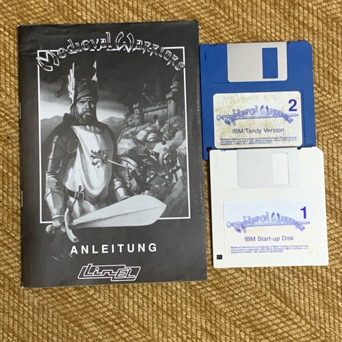 Medieval Warriors PC disks used without box