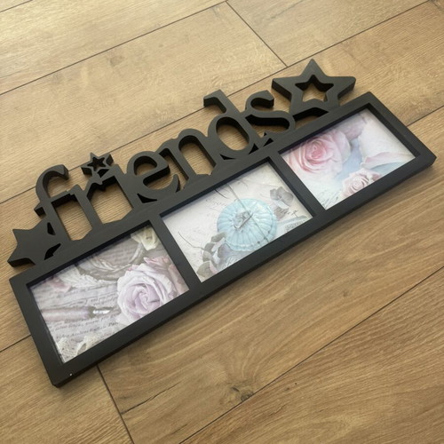Photo frame used with cracked middle glass