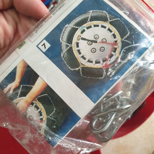 Snow chains like new, unused