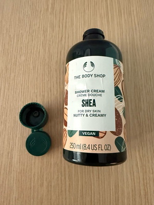 Body Shop recyclable bottle used