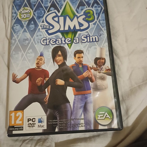 The Sims 3 Create a Sim PC game like new
