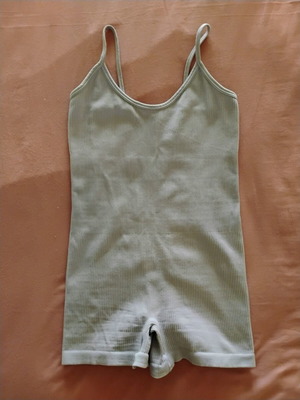 Shein Lilac Ribbed Playsuit size S new