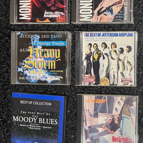 Rock compilation CDs like new