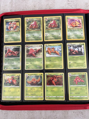 Κάρτες Paras Evolutions Pokemon TCG μεταχειρισμένες, συλλογή 19 καρτών