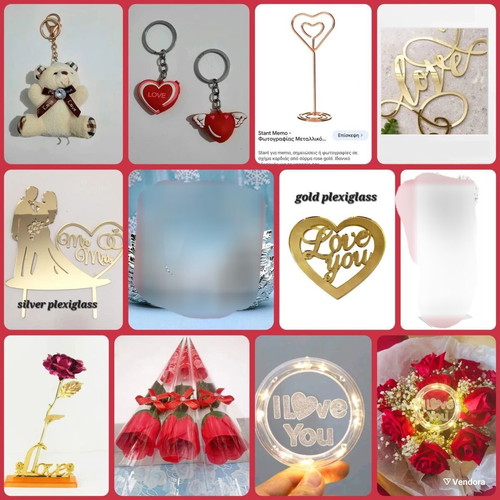 Craft decorations pack with love theme new