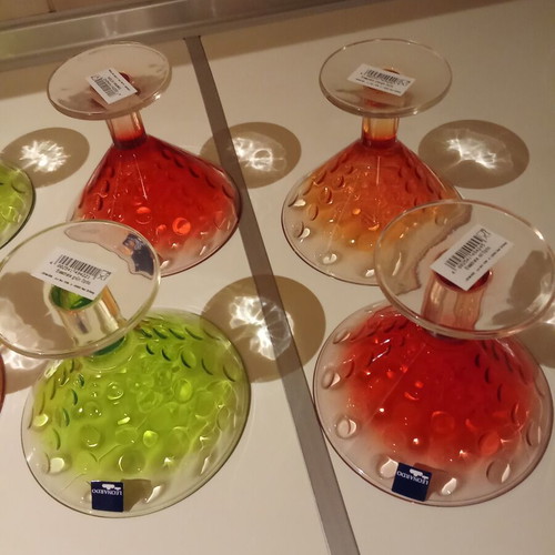Leonardo glass ice cream bowls new