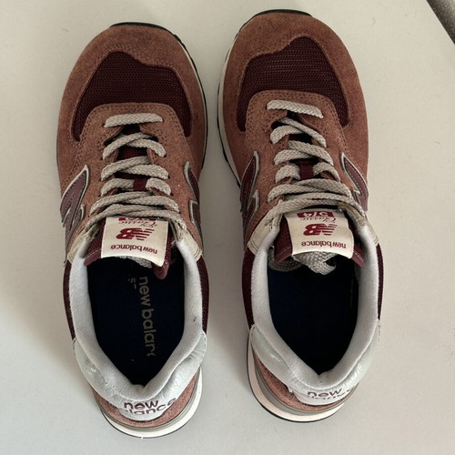 New Balance 574 sneakers size 38, red