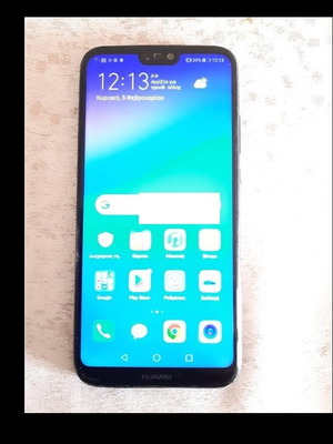 Huawei P20 lite smartphone 64GB, 4GB RAM, μαύρο