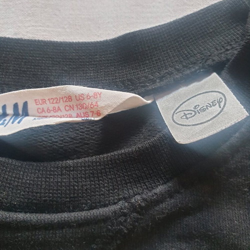 Mickey kids sweatshirt used, size 7-8 years, H&M Disney