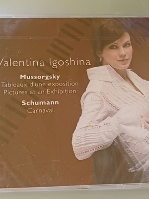 Valentina Igoshina Mussorgsky Schumann CD new, classical music