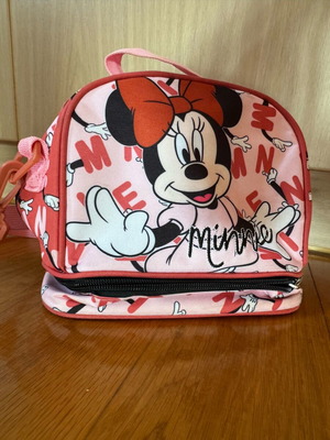 Minnie Mouse lunch bag like new with 2 compartments