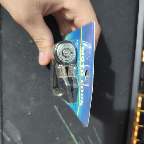 Moto Lock disc brake lock with two keys new