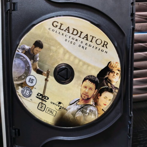 Gladiator special edition DVD used, action, adventure, historical