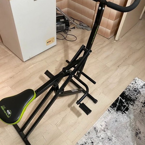 Folding stationary exercise bike like new