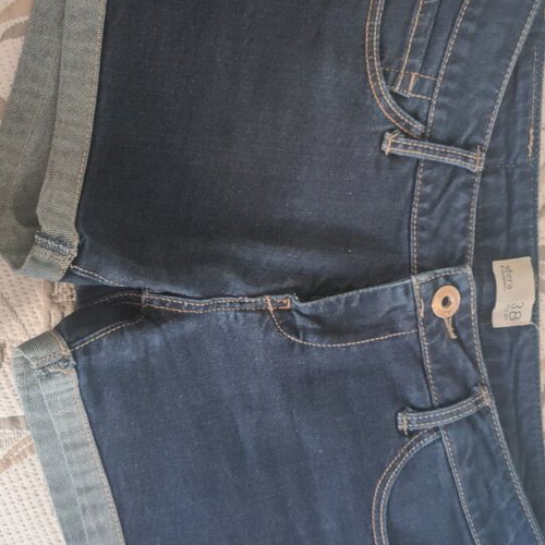 Sfera shorts used, pack of 3, medium, blue and green denim