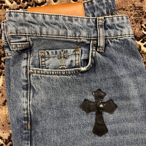 Levi's x Chrome Hearts jeans W52 L30, blue and black