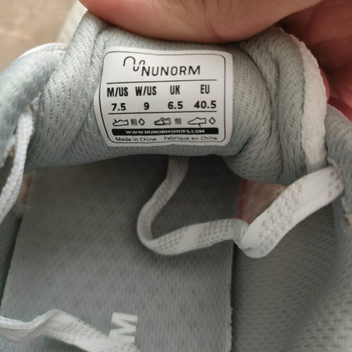 Nunorm women's shoes new, size 40.5, white athletic