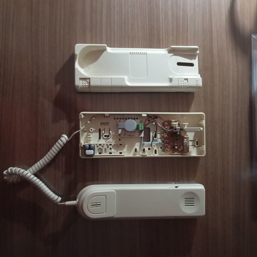 Urmet wired home phone used, functional, white