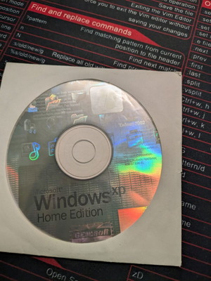 Windows XP Home Edition SP1 και Windows 7 Home Premium μεταχειρισμένα CD