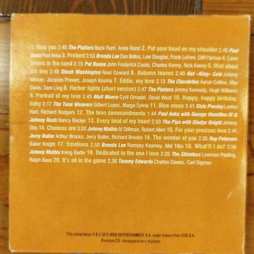 When Couples Danced Embraced 3-CD Music Collection, 20 Classic Slow Songs Each
