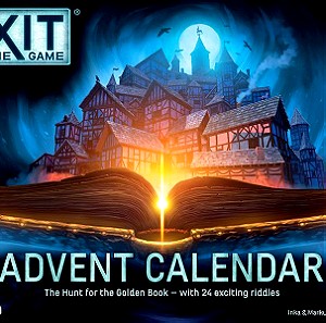 Exit Advent calendar The hunt for the golden book