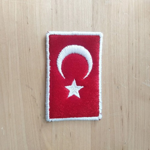 Flag of Turkey sew on patch new