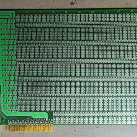 IBM AT Microboard ISA Bus electronic construction board like new