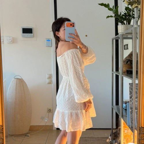 Tunic dress like new, guipure, versatile wear