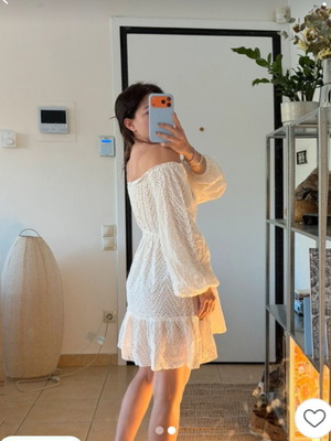 Tunic dress like new, guipure, versatile wear