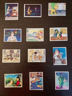 Panini 1983 rare Inspecteur Gadget stickers like new