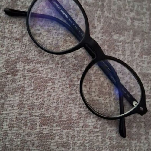 Giorgio Armani eyeglass frame used, black