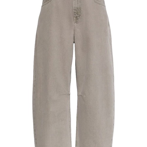 Calvin Klein Jeans Cropped Barrel pants new, size US 31, light gray