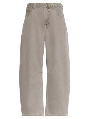 Calvin Klein Jeans Cropped Barrel pants new, size US 31, light gray