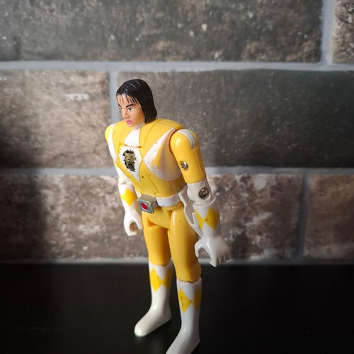 Power Rangers Yellow Ranger used figure from the '90s