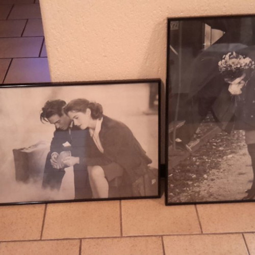 Posters in frame new, pack of 2, purchased in Paris