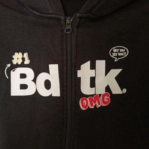 BodyTalk boys' hoodie, age 10, black