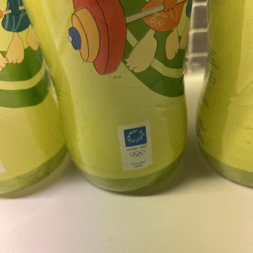 Aura Collectible Water Bottles Olympic Games Set of 3 Like New 1L