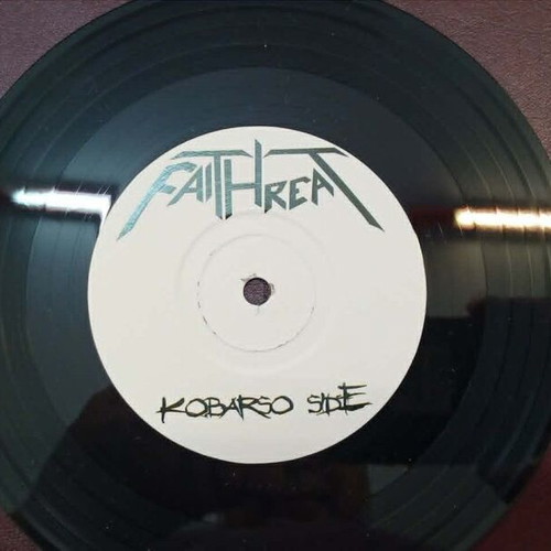 Faithreat Thrashing With The Stars 7’ vinyl like new, Greek thrash metal