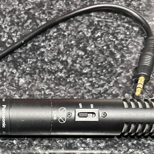 Panasonic AG-MC 16P camera microphone used, minor wear