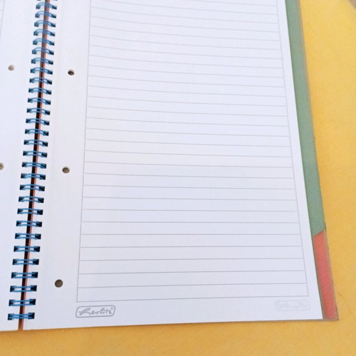 Notebook A4 with 5 subjects new